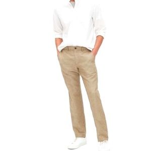 Linen/Cotton Slim Pants - image 1